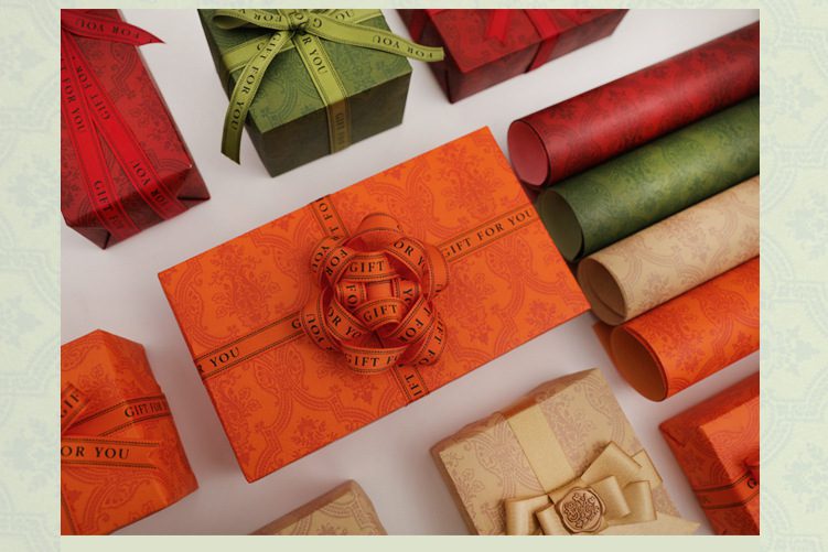 Vintage Embossed Wrapping Paper – 70x100cm Premium Gift Wrap in Four Colors 18 Vintage Embossed Wrapping Paper – 70x100cm Premium Gift Wrap in Four Colors Embossed Wrapping Paper 7