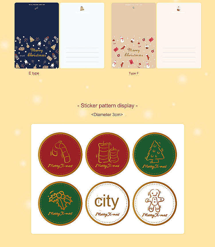 6 Piece Festive Christmas Gift Card - 6 Set Colorful Designs for Holiday Greetings 9 6 Piece Festive Christmas Gift Card - 6 Set Colorful Designs for Holiday Greetings image translator 4 2