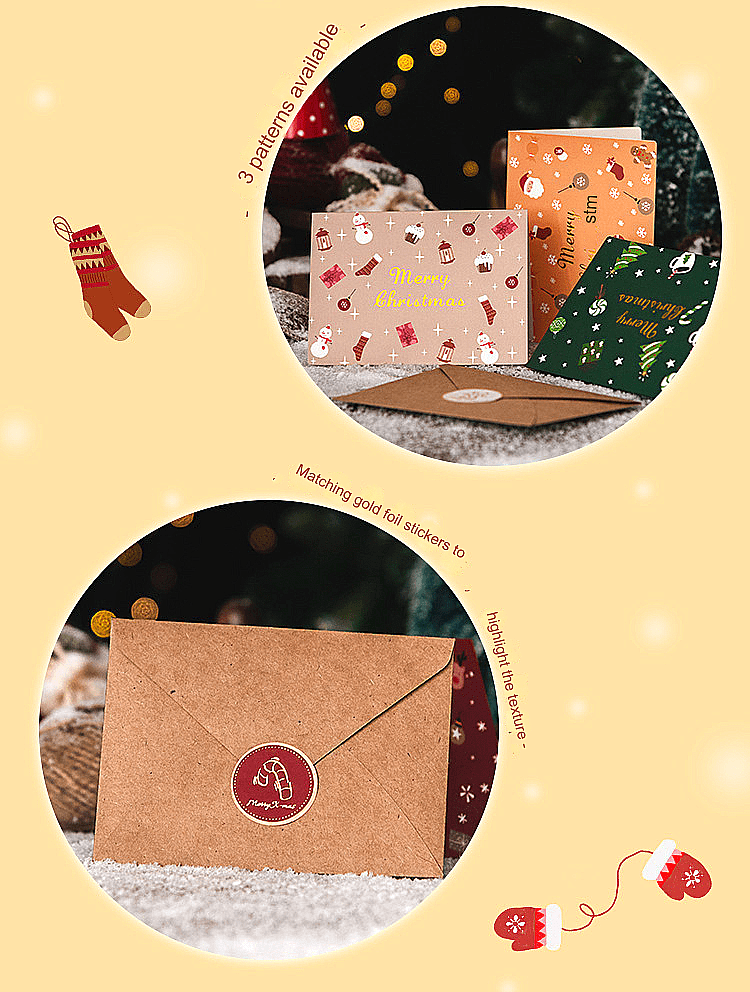 6 Piece Festive Christmas Gift Card - 6 Set Colorful Designs for Holiday Greetings 11 6 Piece Festive Christmas Gift Card - 6 Set Colorful Designs for Holiday Greetings image translator 6 1