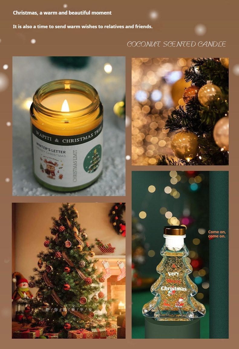 Festive Christmas Candles in Jars - Set the Holiday Mood Christmas Candle Jar
