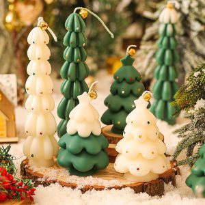 Christmas table candle