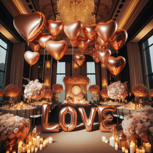 Festive Wedding Balloons