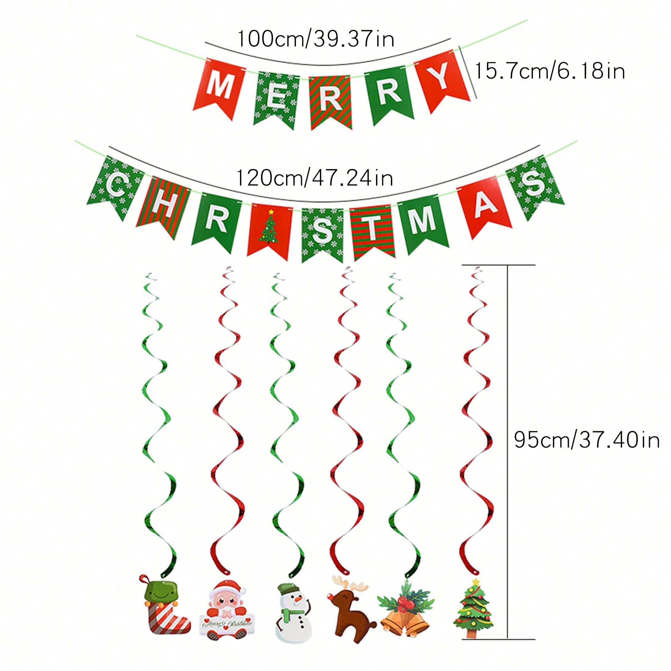 Christmas Banner Decorations 