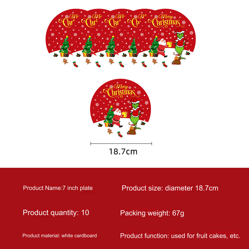 Festive Christmas Dinnerware Set - Perfect for Holiday Celebrations Christmas Dinnerware Set