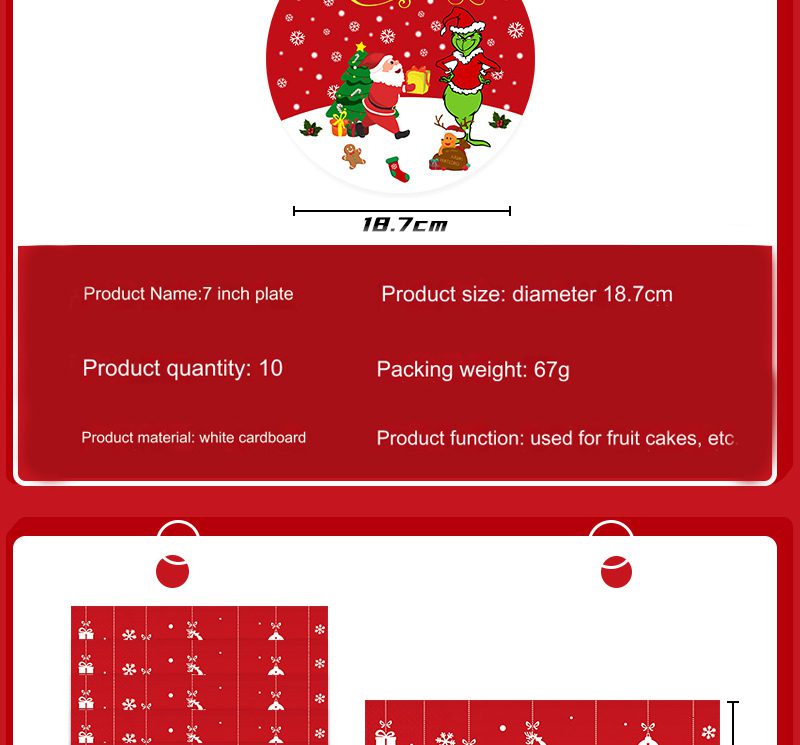 Festive Christmas Dinnerware Set - Perfect for Holiday Celebrations Christmas Dinnerware Set