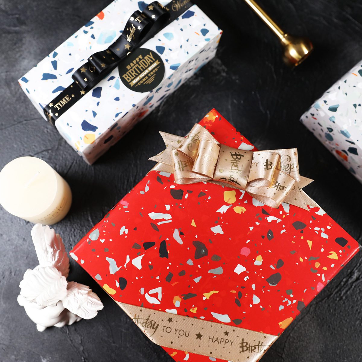 Gift Wrapping Paper – Cobblestone Design for Birthdays, Holidays, and Special Occasions Gift Wrapping Paper 12