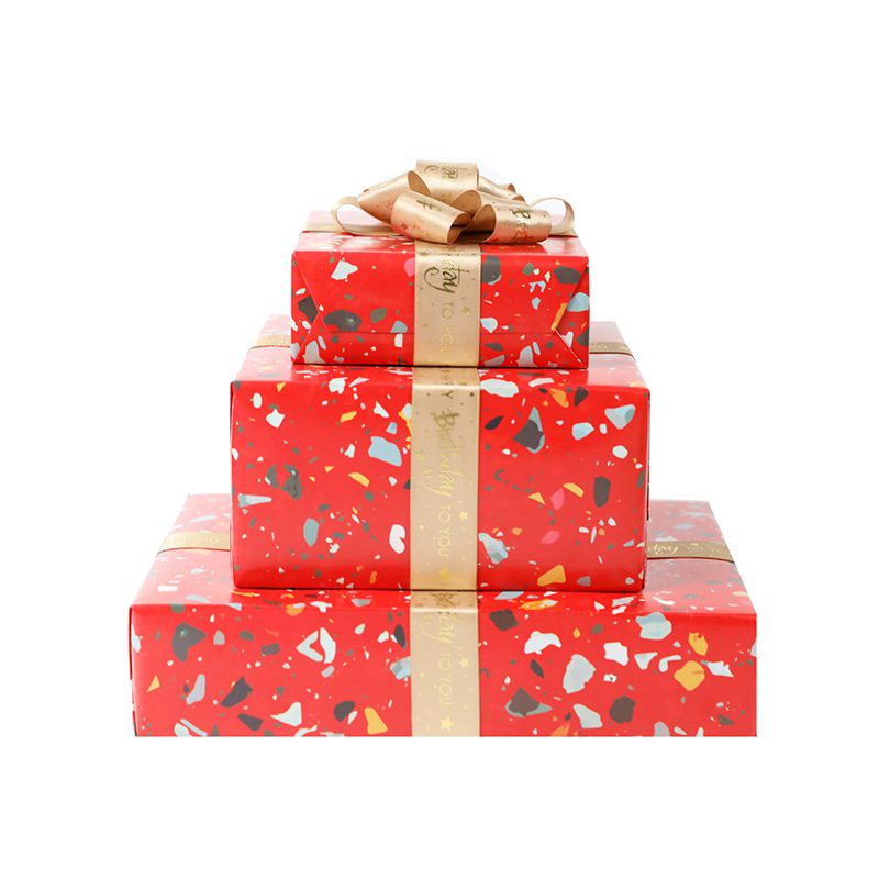 Gift Wrapping Paper – Cobblestone Design for Birthdays, Holidays, and Special Occasions Gift Wrapping Paper