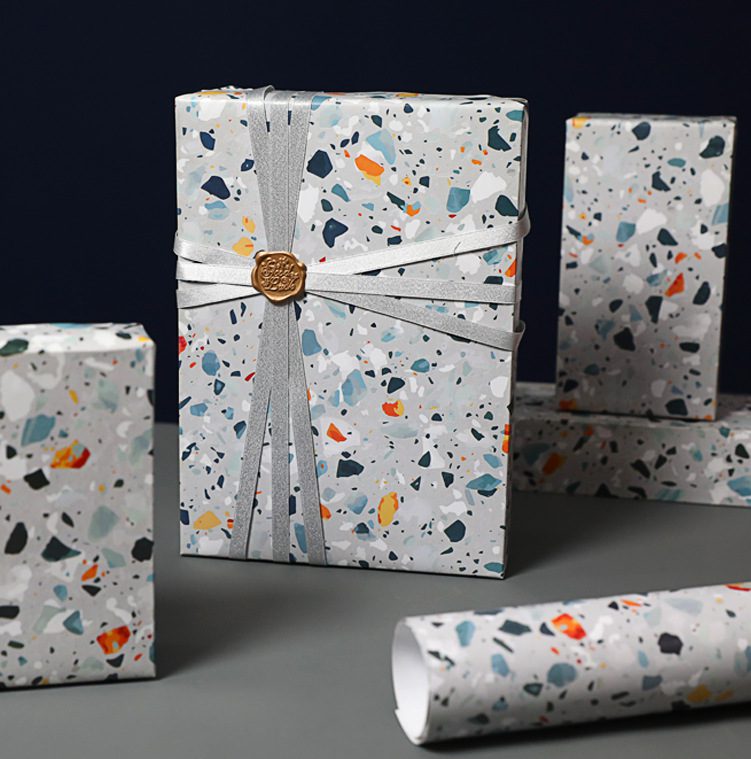 Gift Wrapping Paper – Cobblestone Design for Birthdays, Holidays, and Special Occasions Gift Wrapping Paper
