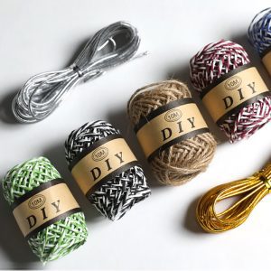 Durable Hemp Rope Ribbon for DIY Crafts, Gift Wrapping, and Rustic Decorations