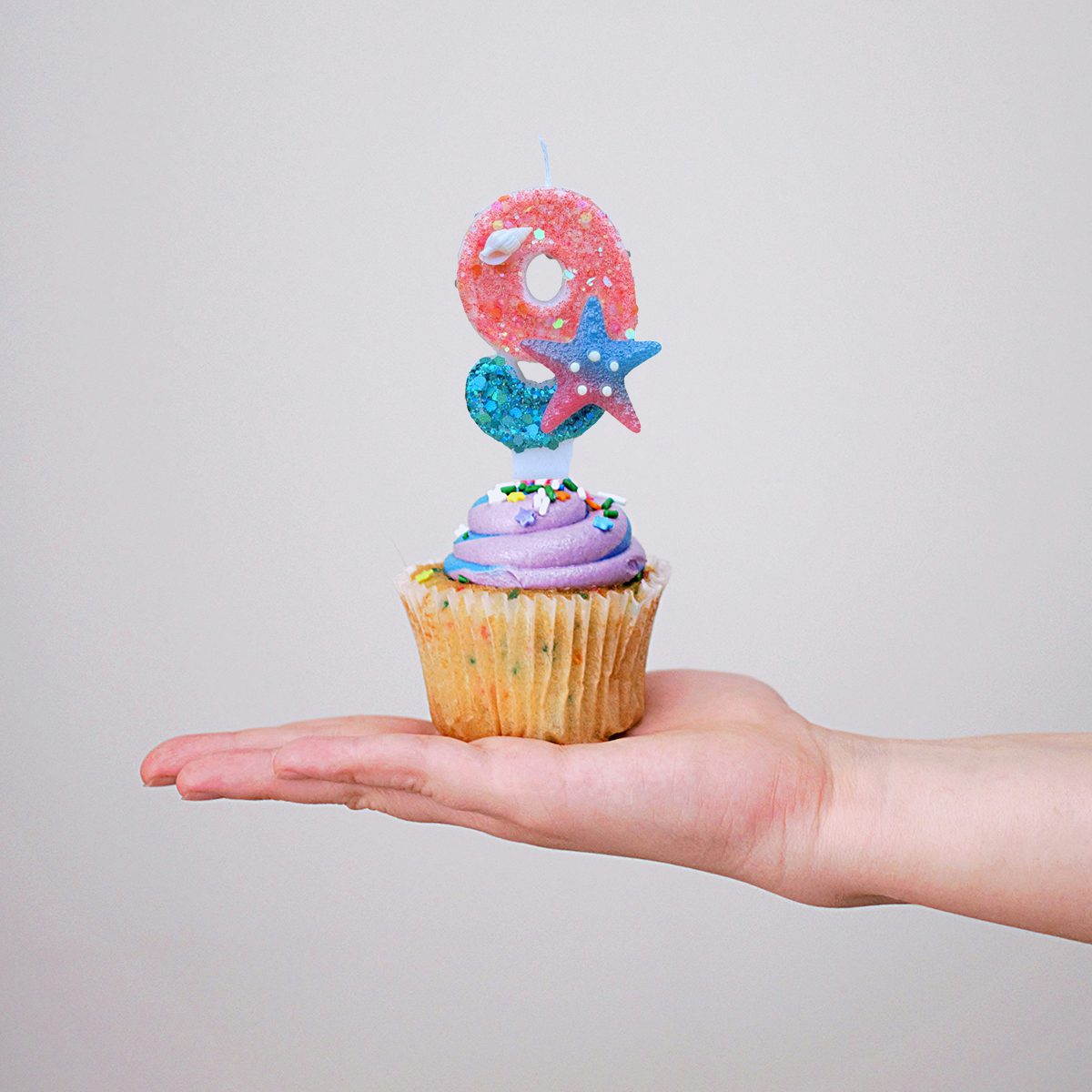 Mermaid Birthday Candle - Unique Birthday Candle Cake Decoration for Sea Lovers Mermaid birthday candle 13