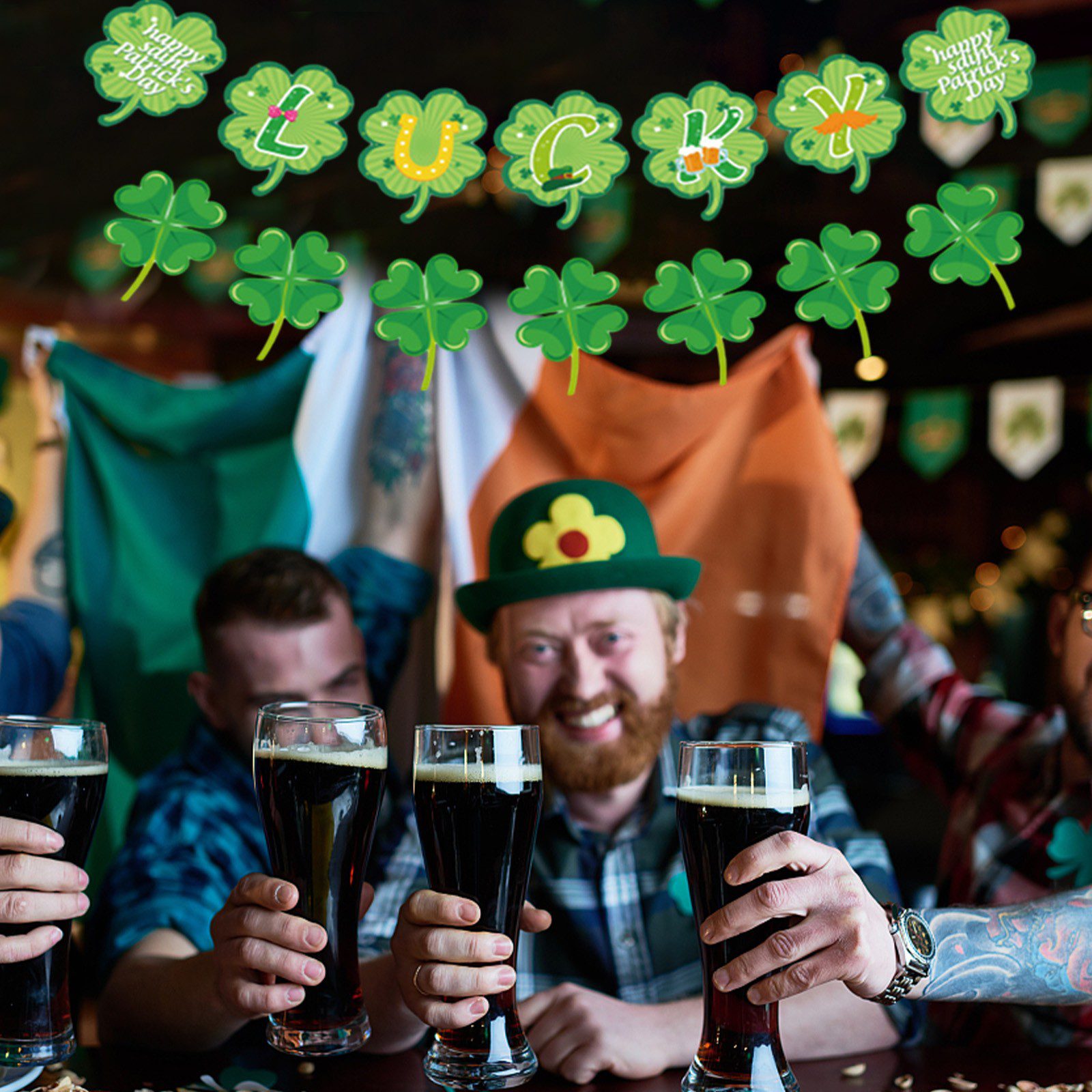 Festive St. Patrick's Day Tableware Set - Perfect for Celebrations St. Patrick's Day Tableware Set
