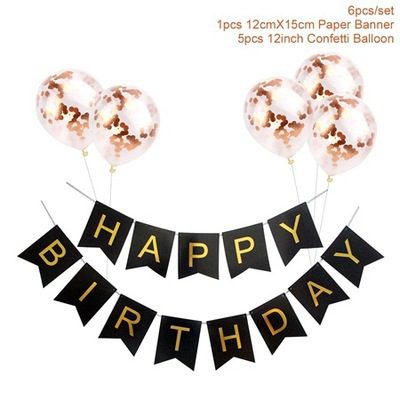 happy birthday party banner