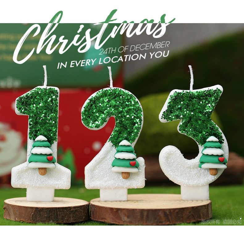 Holiday Birthday Candles