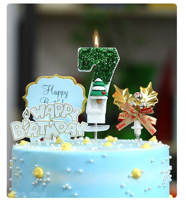 Holiday Birthday Candles