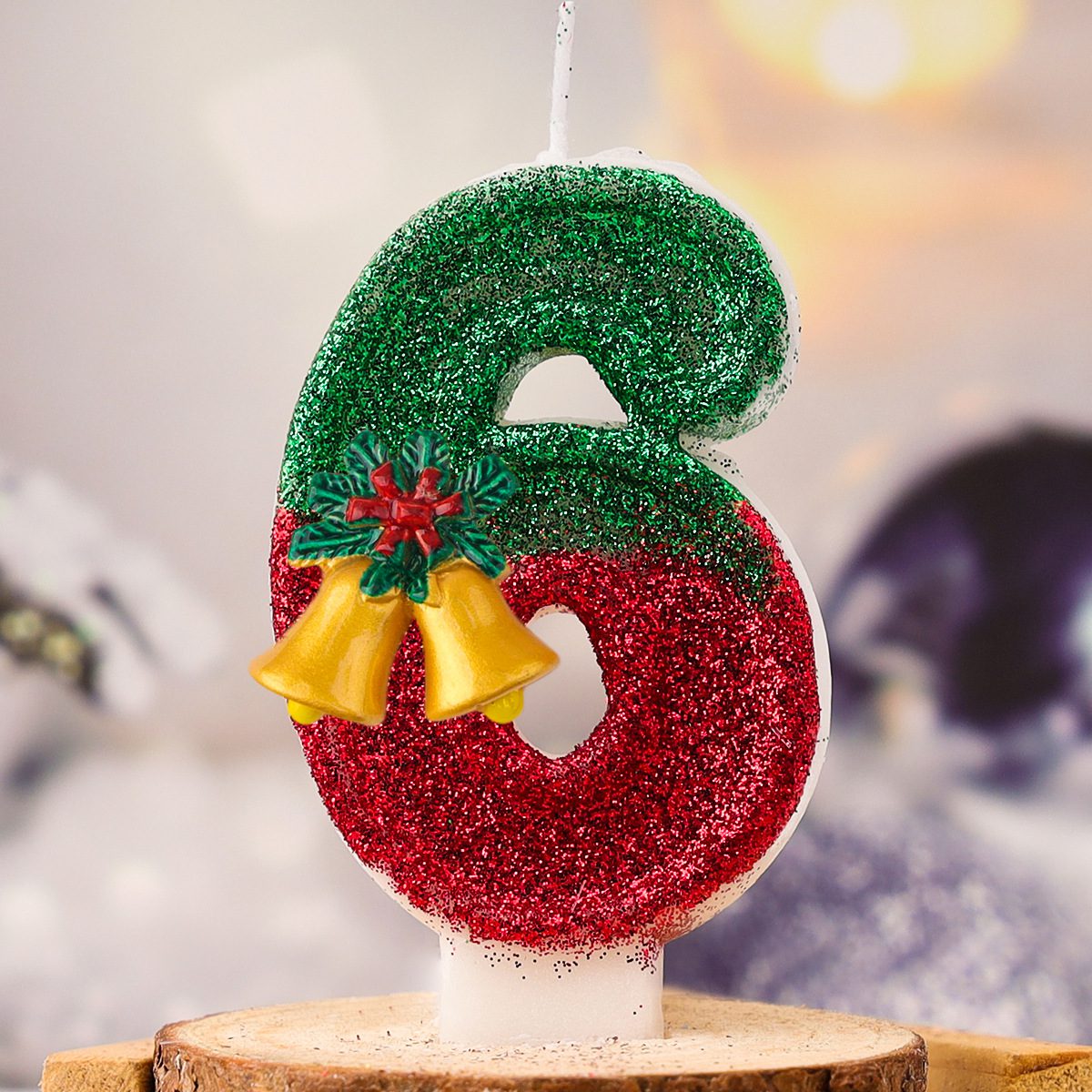 Christmas Birthday Candles