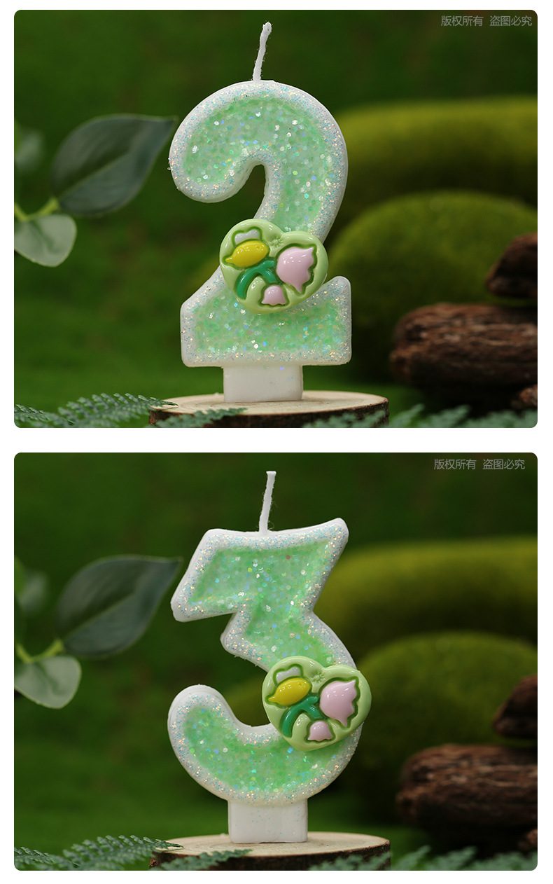 Tulip Birthday Candles