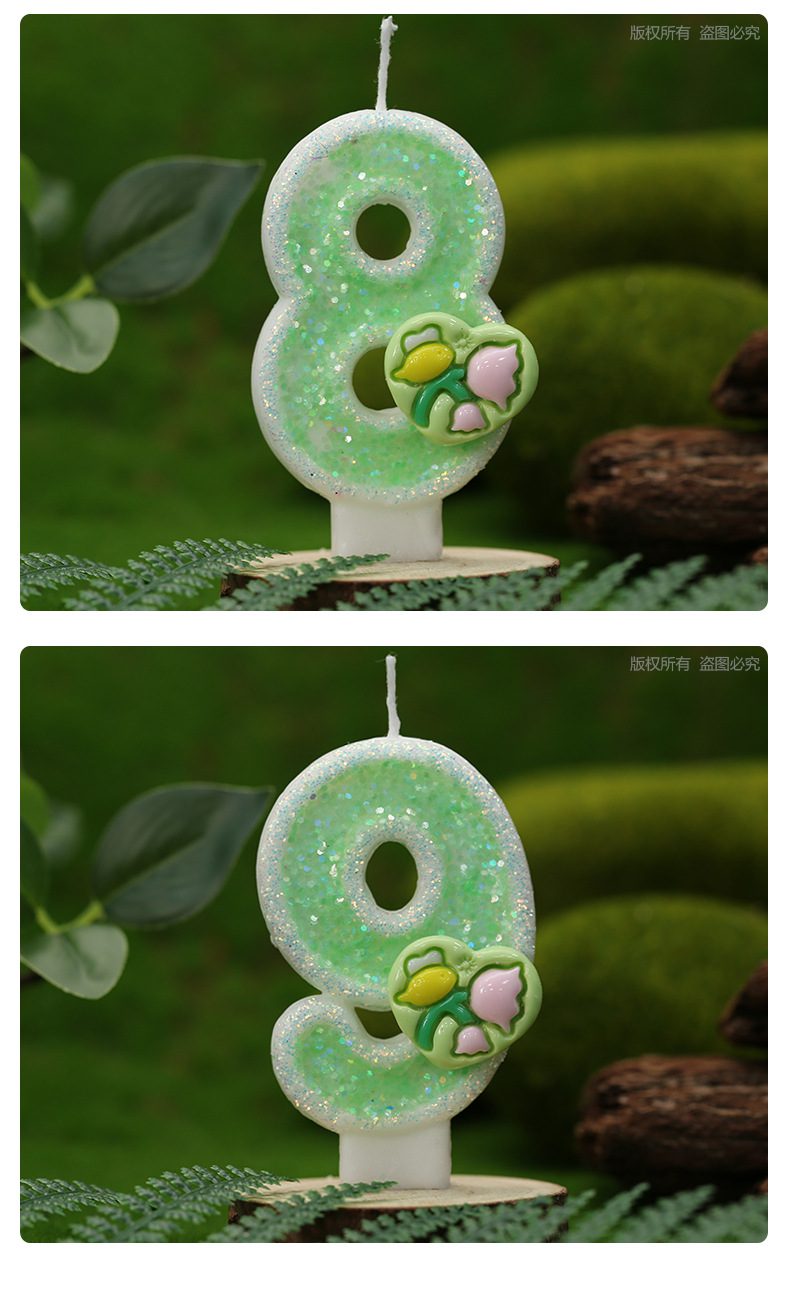 Tulip Birthday Candles