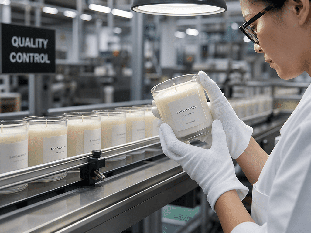 secure packaging for wholesale scented candles