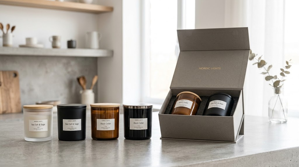 Bulk Scented Candles in Jars: A Retailer's Buying Guide Low MOQ private label bulk scented candles in jars with retail-ready custom packaging